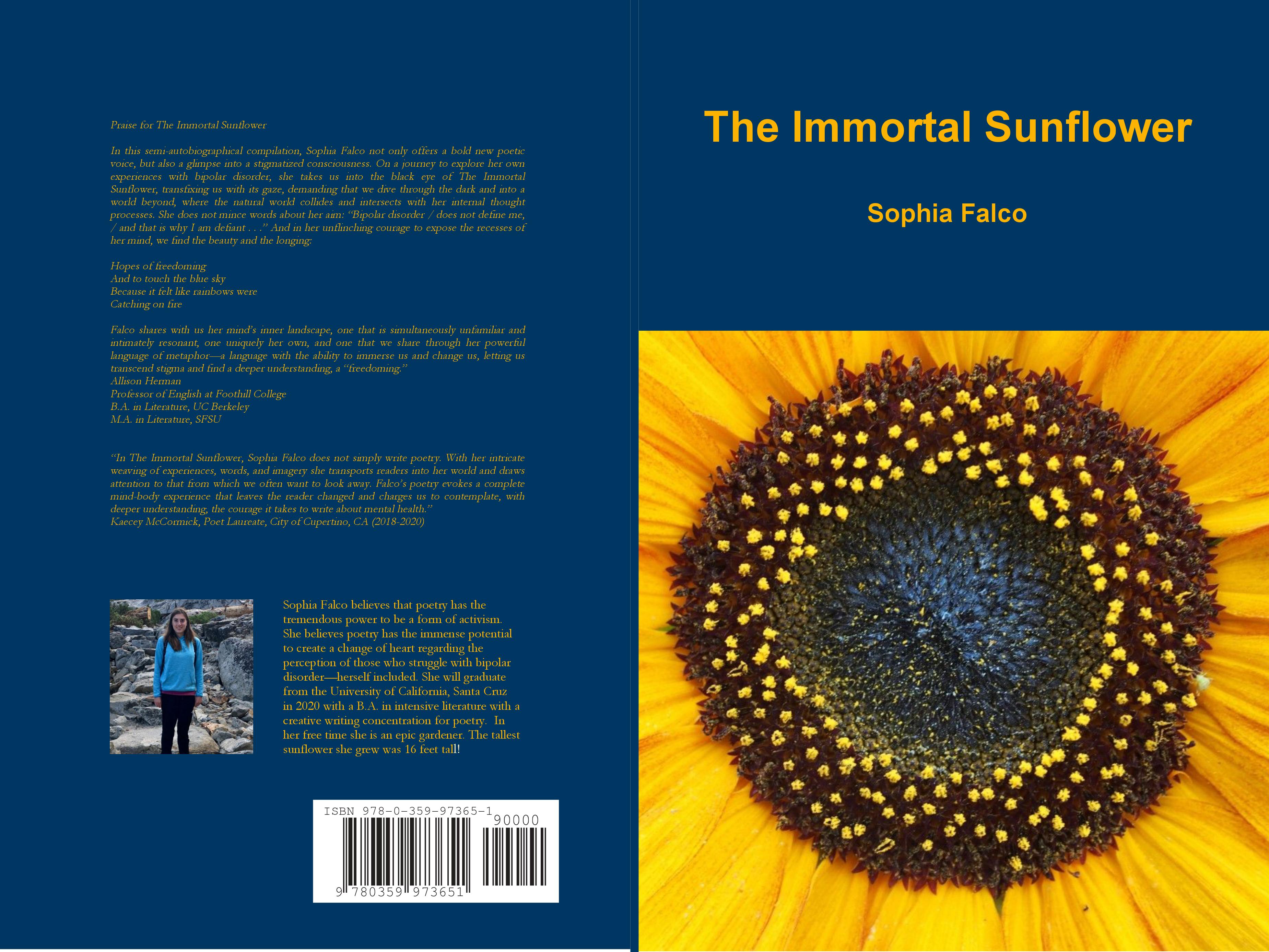 The Immortal Sunflower by Sophia Falco